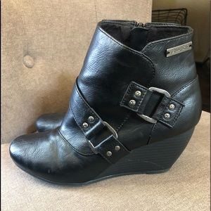 Blowfish wedge booties